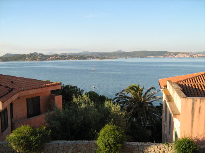 Vista dal balcone